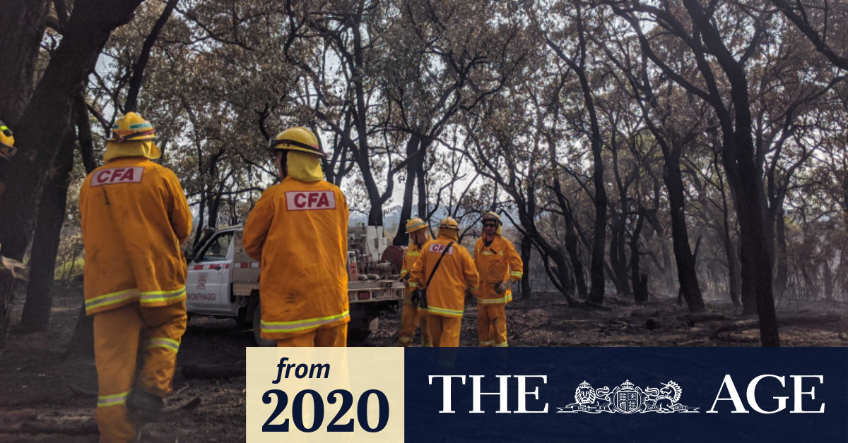 Victoria Bushfire Warning" Total fire ban for Victoria's north. as hot